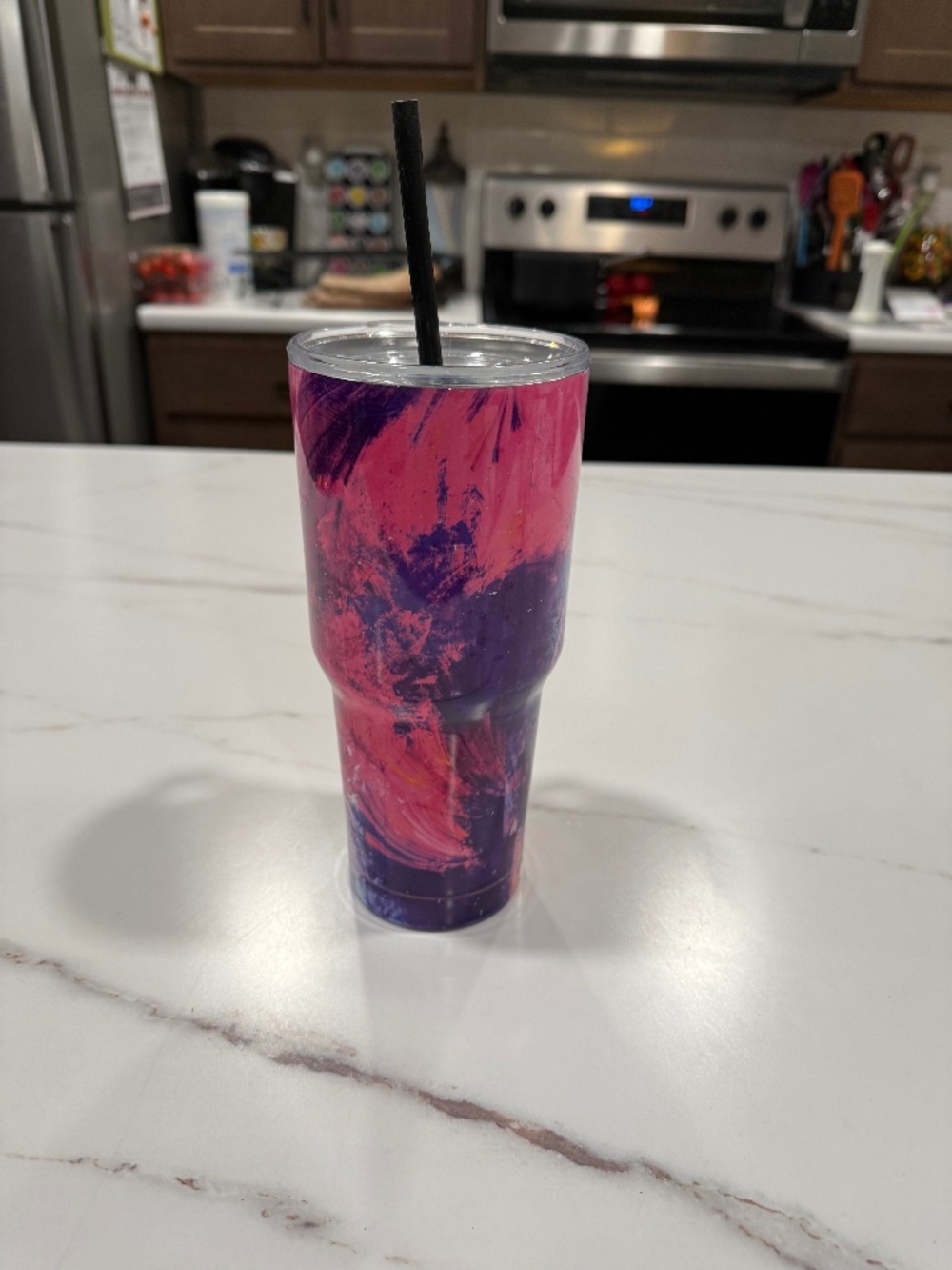 Built double wall stainless steel Tumblr dye style 30 ounce